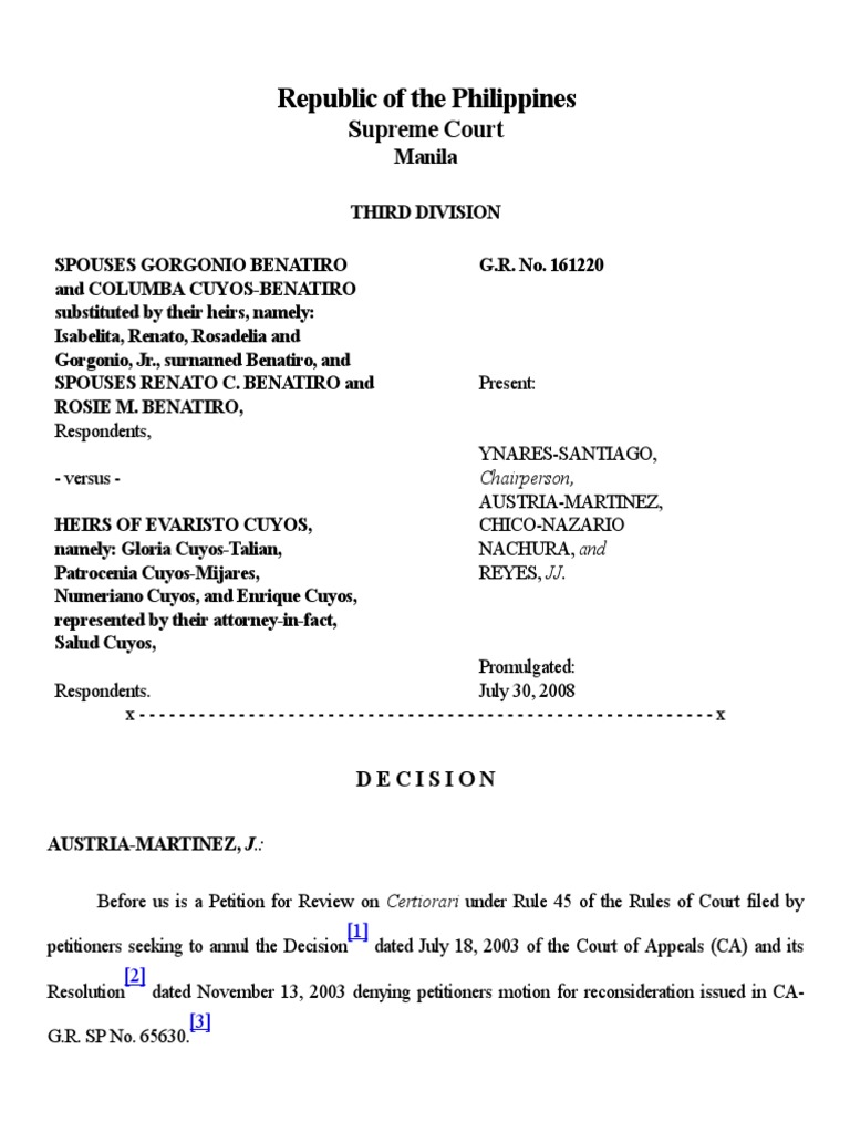 Republic of The Philippines Supreme Court PDF Laches (Equity