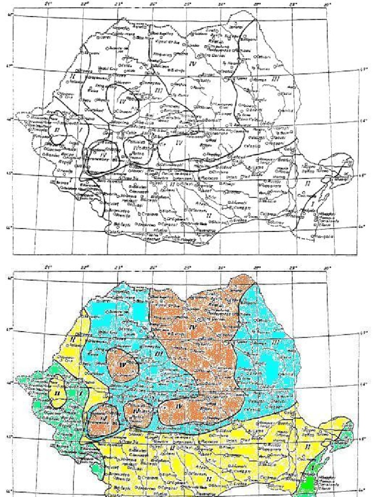 Harta Climatica A Romaniei | PDF