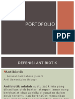 Portofolio Antibiotik