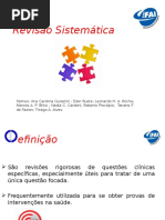 Revisão Sistemática Mestrado