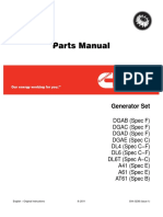 Onan Dgab Dgac Dgad Dgae Dl4 Dl6 Dl6t A41 A61 A61t Diesel Genset Parts Manual (08-2011)