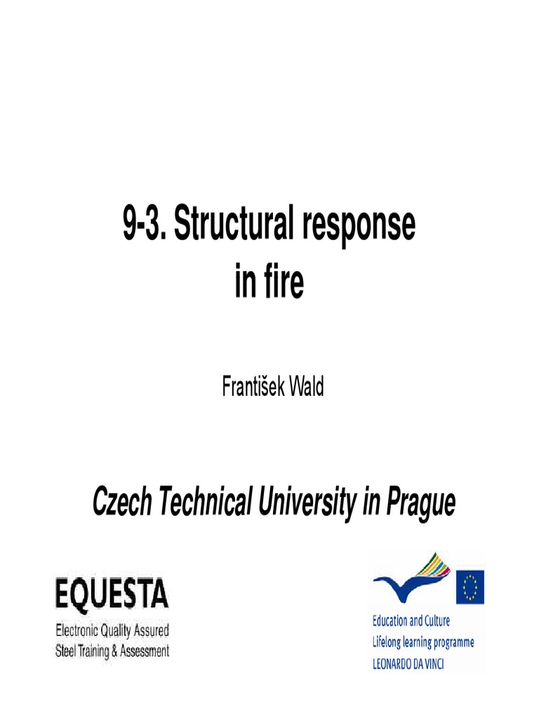 Fire Design for Engineers | PDF | Structural Load | Strength Of Materials