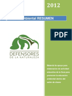 Legislación Ambiental RESUMEN PDF