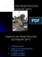 Ensayo de Penetracion Estandar SPT