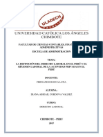 Derecho laboral en el Perú: definición y régimen de la actividad privada