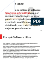 Software Libre (Diapositiva)