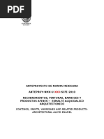 ANTEPROY NMX U 064 201X Esmaltes