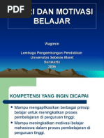 Download TEORI BELAJAR DAN MOTIVASI by teguhandokosusilo SN3500981 doc pdf