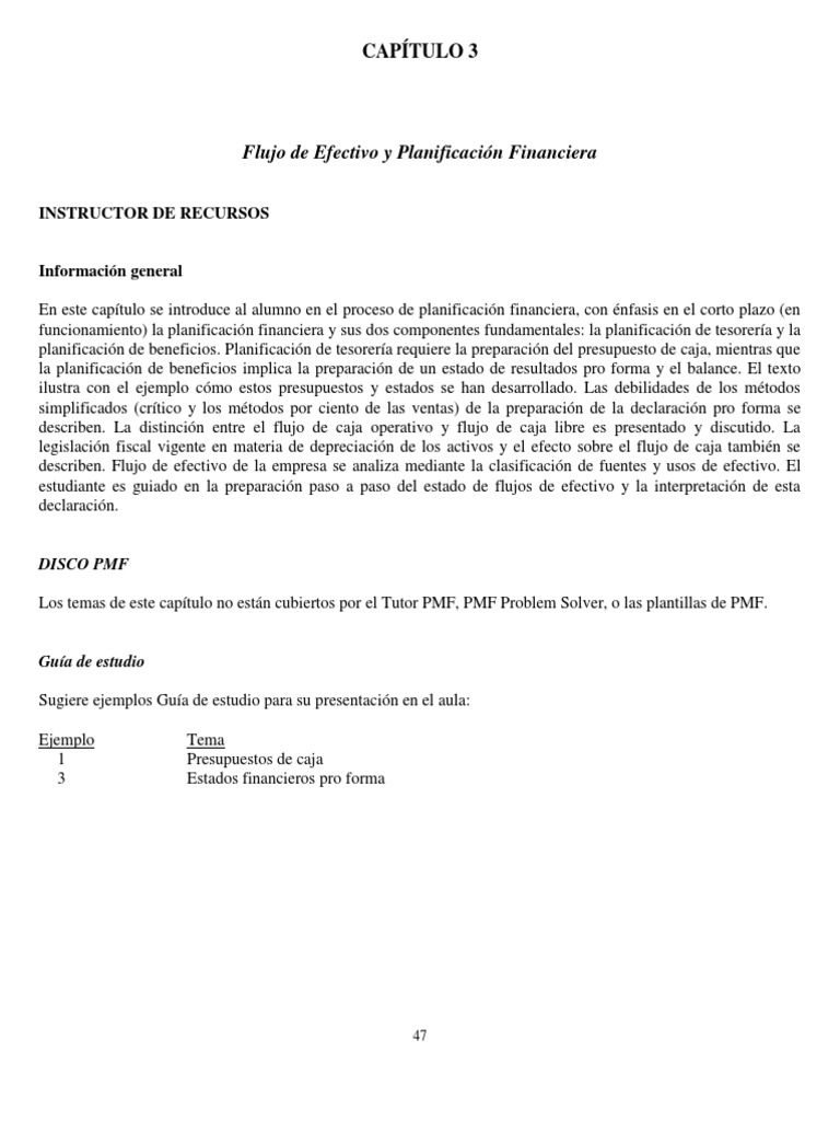 Solucionario Capitulo 3 Principios de Administracion Financiera Gitman ...