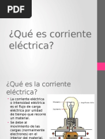 Qué Es Corriente Eléctrica