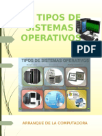 Los Tipos de Sistemas Operativos