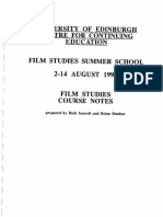 Film Studies Course Notes_2-14Aug1993