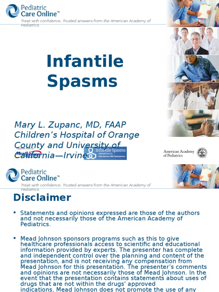 Nov 2017 Infantile Spasms Webinar | PDF | Epilepsy | Episodic And ...
