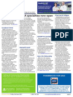 Pharmacy Daily For Fri 02 Jun 2017 - SHPA Specialties Now Open, New PBAC Appointments, Pharmacist Fatigue Law, Events Calendar and Much More