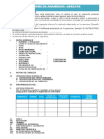 Informe de Anamnesis Adultos