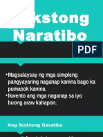 Tekstong Naratibo