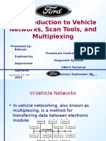 Introduction to Vehicle Networks, Scan Tools, and Multiplexing