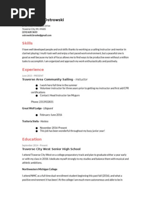 resume