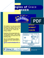 Singles of Grace Mixer Flyer