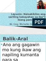 9ESP_1stGrading-Naisasakilos Ang Sariling Kakayahan Sa Iba_t Ibang Pamamaraan9