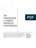 Un Paradigma Pastoral y Varios Modelos Pastorales