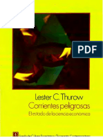 Corrientes Peligrosas. El Estado de La Ciencia Económica (OCR0) - Lester Turow