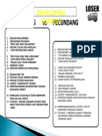 Pemenang vs Pecundang