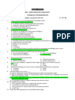 Model MCQ For Online Paper