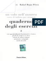 Un Volo Nell'azzurro - Quaderno Degli Esercizi PDF