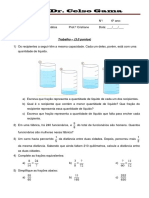 Trabalho Frações