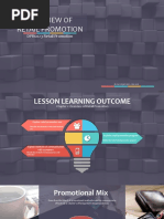 Overview of Retail Promotion