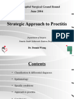 Strategic Approach to Proctitis