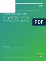 Journey To The Cloud With Cisco UCS and Red Hat Enterprise Linux OpenStack