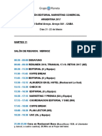 Agenda Convencion Arg '17