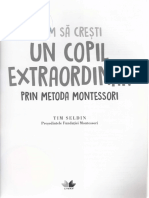 Cum Sa Cresti Un Copil Extraordinar Prin Metoda Montessori