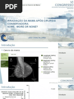 Irradiação da Mama após Cirurgia Conservadora