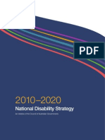 Draft National Disability Strategy 2010