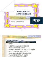 Dasar Ilmu Administrasi