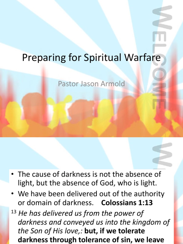 Preparing For Spiritual Warfare | PDF | Spiritual Warfare | Satan
