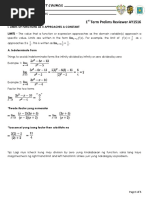 Reviewer - Differential Calculus