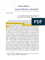 La Forma Nacion Historia e Ideologia