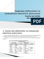 Diagnoza Defectelor La Motoarele Electrice Asincrone
