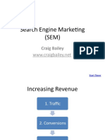 Search Engine Marketing (SEM) : Craig Bailey