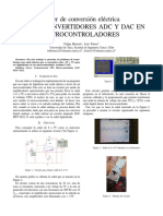 Uso de convertidores ADC y DAC en microcontroladores