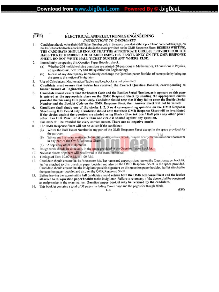 Electrical Ecet | PDF