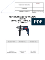 Procedimiento de Trabajo Seguro Taladro