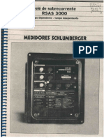 Manual Relé Schlumberger Rsas 3000 PDF