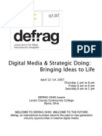 Digital Media and Strategic Doing: Bringing Ideas To Life