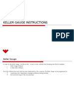 Keller Gauge Instructions