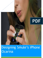Designing Smule'S Iphone Ocarina: Ge Wang